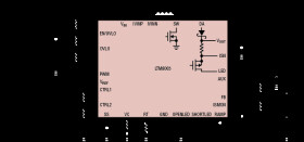 38V Boost µModule Regulator for LED Drive with 10A Switch