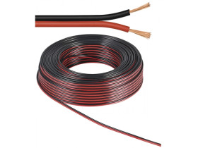 Lautsprecherkabel rot/schwarz CU