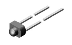 LED, THT, Zielony, Vishay