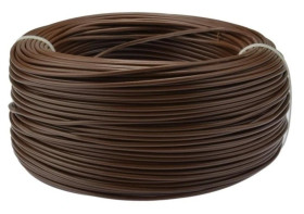 Przewód instalacyjny H07V-K / LgY 6 500V brązowy linka giętka Helukabel 100m