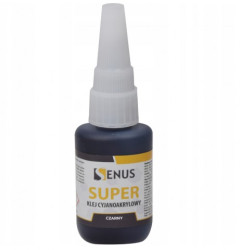 KLEJ CYJANOAKRYLOWY CZARNY 20G SENUS
