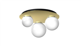 Lampa Sufitowa Plato 2Xe14 + 1Xe27 Mlp7966 Milagro