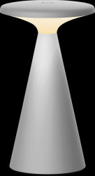 27700207 Cordless Ivy desktop lamp, 2700 K, dimmable, IP44, grey