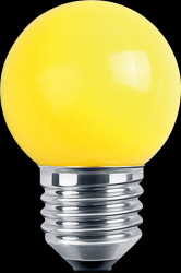 48248 LED decorative lamp G45 E27 1 W yellow IP44