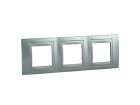 UNICA TOP Ramka 3 potrójna pozioma fluor green MGU66.006.094 SCHNEIDER ELECTRIC