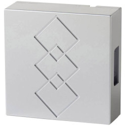 Heidemann 70212 Chime 8V 82dBa Silver Two-Tone Gong Bell Transformer Compatible