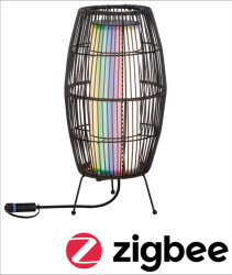 94754 Plug &amp; Shine Basket floor lamp, 3.2 W, RGBW, IP44, ZigBee