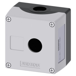 SIRIUS ACT, OBUDOWA DO URZÄDZEÅ STEROWNICZYCH, 22MM, OKRÄGÅYCH, MATERIAÅ OBUDOWY: TWORZYWO, GÃRNA... - 3SU1801-0AA00-0AB1