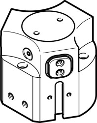 Chwytak trzypunktowy FESTO HGDD-35-A-G2 1163039, 1 szt.