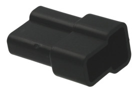 Obudowa do konektorów zaciskanych Wypust 2-pinowe Czarny 29.79mm