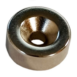 Magnes cylindryczny, 10mm, materiał: Neodym, Celduc 2.5mm
