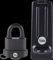 Y220B/51/118/HSP Hasp, 160 mm, incl. lock