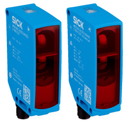 Czujniki fotoelektryczne w obudowie prostokątnej SICK NPN/PNP zakres 0→ 60 m LED