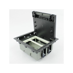 Puszka podłogowa 4xK45 SF270/14 grafit CONNECT Kontakt-Simon