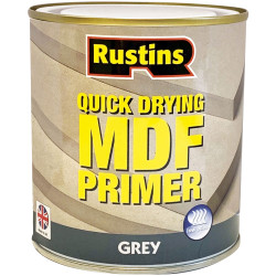 Rustins MDGP250 Quick Drying MDF Primer Grey 250ml
