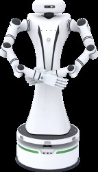 Realman CR RM75, mobile manipulator with two arms
