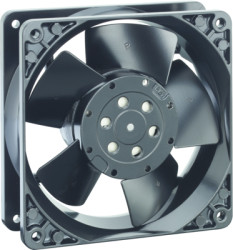 AC axial fan, 115 V, 119 x 119 x 38 mm, 180 m³/h, 50 dB, sintec slide bearing, ebm-papst 4600 N