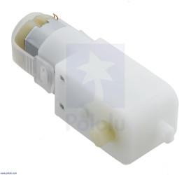 Pololu 120:1 Plastic Gearmotor, 90° Output