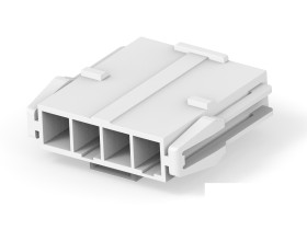 Wzmocnione złącze zasilania 4-pinowe TE Connectivity 600 V AC Żeński