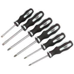 Draper Expert 63590 Pound Thru&#x27; Soft Grip Screwdriver Set (6 Piece)