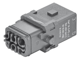 Harting 09100053106 Wstawka pinowa męska 5 zaciskane 1 szt.