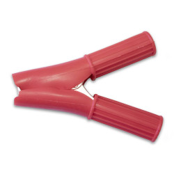 Miniaturowy zacisk do baterii Mueller Electric BU-46A-2L BU-46A-2L Maksymalny zakres zacisku: 29 mm Długość: 74 mm czerw