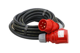 Przedłużacz 10mPrzedłużacz typ Typ F - niemieckie Schuko CEE 400 V-16 A 400 V