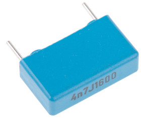 Kondensator foliowy 4.7nF 1.6 kV dc, 650 V ac KEMET Metalizowany polipropylen rozstaw: 15mm THT ±5