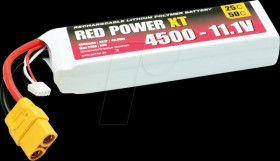 Li-Po battery, 11.1 V, 4500 mAh