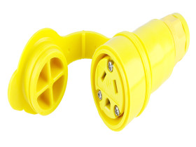 Wtyk sieciowy Gniazdo Swobodne zawieszanie 15A