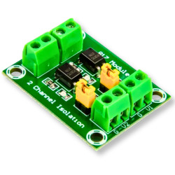 Moduł izolacji galwanicznej PC817 optoizolator 2-kanałowy 3-24V transoptor