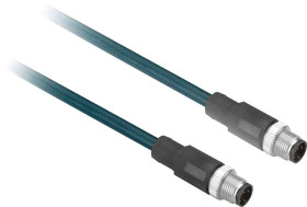 Przewód czujnik-siłownik ze złączem Złącze M12 liczba rdzeni 4 długość 2m Rodzaj A Męskie Złącze B Złącze M12