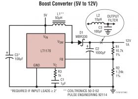 LT1172 - 100kHz, 5A, 2.5A and 1.25A High Efficiency Switching Regulators