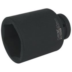 Sealey IS160D Impact Socket 60mm Deep 1&quot;sq Drive