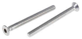 Śruba imbusowa M6 długość 70mm Gniazdo sześciokątne stożkowe Stal nierdzewna RS PRO