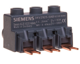 Zacisk zasilający 3P szyny zbiorczej wielkość S00/S0 3RV2925-5AB