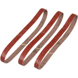 Irwin IW8083801 Powerfile Sanding Belt 13 x 455mm 40G (Pack 3)