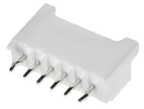 Wtyk PCB 6-pinowe raster: 2mm -rzędowe RS PRO Przewlekany Męski 3A 250V