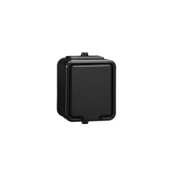 Gniazdo pojedyncze n/t NT-130C z/u czarne IP44 NT130H05 CEDAR Schneider