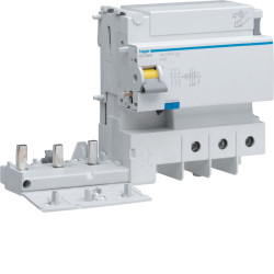 RCCB, Typ AC, 3P-biegunowy, 125A, 30mA, Hager, BDC