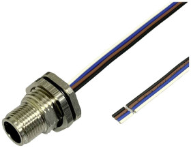 BKL Electronic 2703005 Wbudowane złącze czujnika/aktuatora, piny: 4.5, 0.5 m, 1 szt.