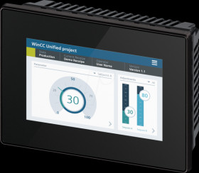 6AV2128-3GB36-0AX1 SIMATIC HMI MTP700, Unified Comfort Panel, Neutral