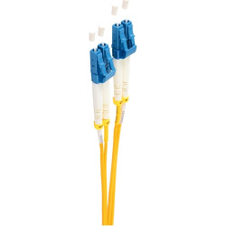 FO duplex patch cable, LC to LC, 3 m, OS1/OS2, singlemode 9/125 µm, BS77803