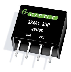 Gaptec 3S4A1_1524S3UP Przetwornica DC/DC 3S4A1_3UP, SIP-8 (4 Pins), 3 W, 125 mA, 1 szt.