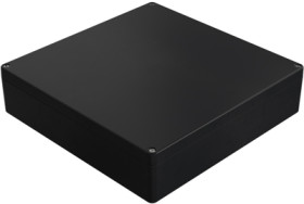 Polyester EX enclosure, (L x W x H) 360 x 360 x 91 mm, black (RAL 9011), IP66, 263636090