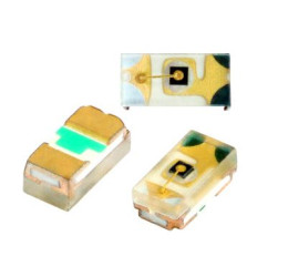 LED, SMD, Łagodny pomarańczowy, Vishay