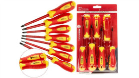 Zestaw Śrubokrętów Wkrętaków Izolowanych Dla Elektryka 7 Sztuk Tpr-1 Megakabel
