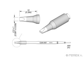 Grot C245907 do rączki JBC T245