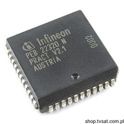 PEB22320N-V2.1 PCM Transceiver SMD-PLCC44 SIEMENS USED