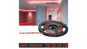 Taśma Premium 12V Cob 480Led Czerwona (5)